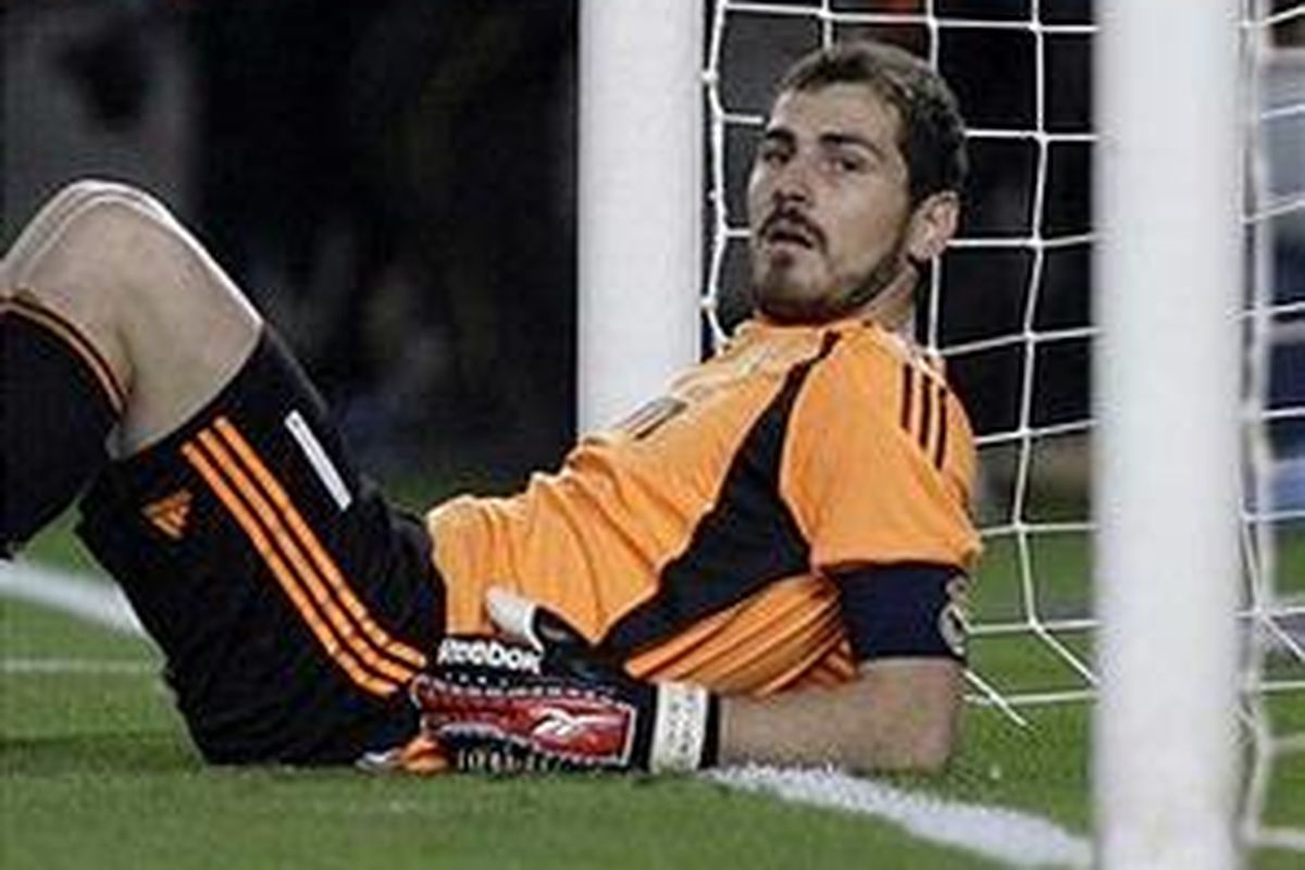 Kiper Real Madrid, Iker Casillas.