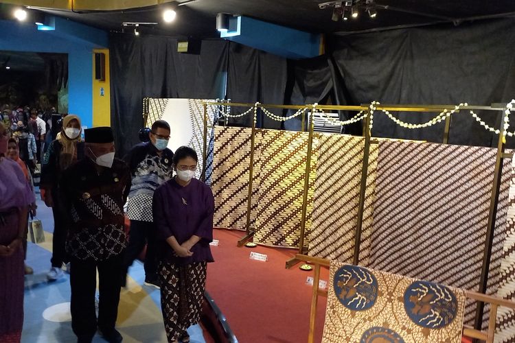 pameran batik Keraton Yogyakarta dan Pura Pakualaman di Taman Pintar, Jumat (28/10/2022)