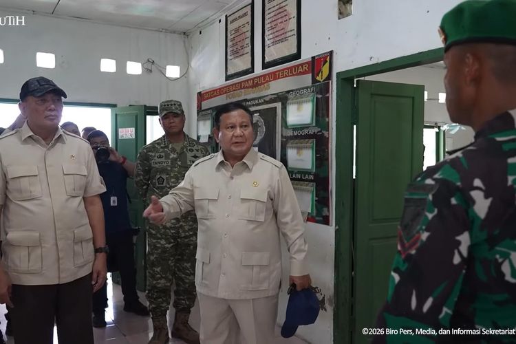 Saat Prabowo Datangi Prajurit TNI Penjaga Ujung Utara Indonesia di Miangas...