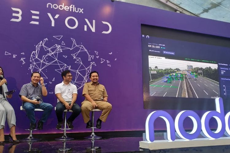 Nodeflux, Perusahaan Vision AI di Indonesia menggelar acara Nodeflux BEYOND dengan tema ?AI Fostering Greater Good and Beyond? di Kemang Timur, Jakarta (30/4/2019). 