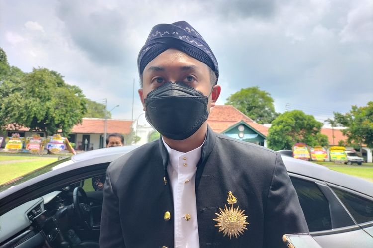 Putra Mahkota Keraton Kasunanan Solo KGPH Purbaya, Sabtu (12/3/2022)