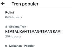 "Kembalikan Teman-Teman Kami" Trending di Medsos Usai Demo, Ada Apa?