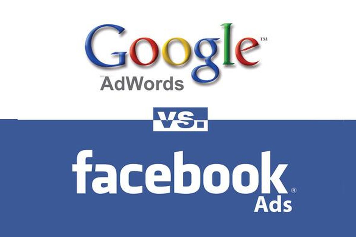 Ilustrasi Google AdWords vs. Facebook Ads