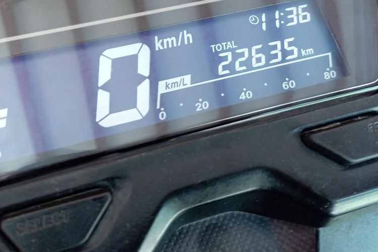 Honda Vario dilengkapi layar informasi digital cukup lengkap