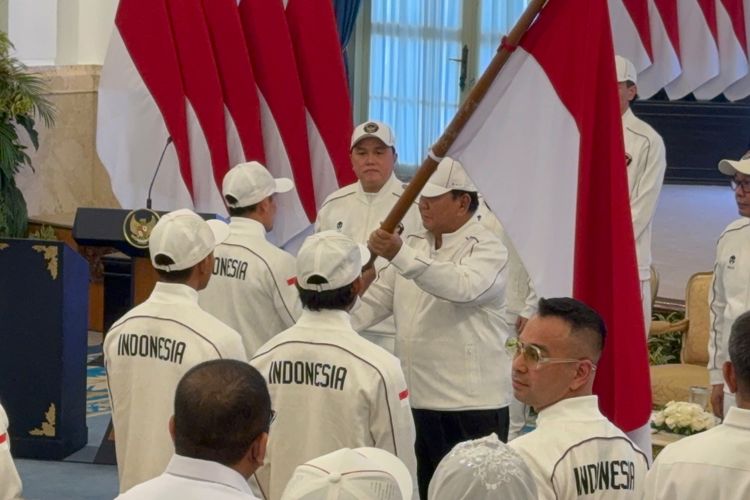 Prabowo ke Atlet Asian Games: Saya Presiden, tapi Belum Bisa seperti Kalian