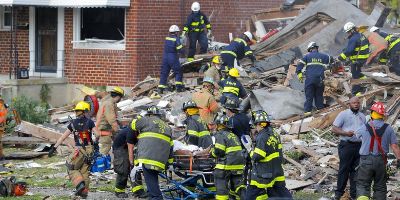 Baltimore Explosion Leaves Behind Casualties, Injuries, and Debris