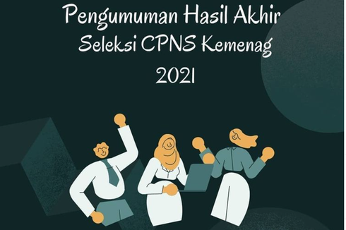 Link Pengumuman Hasil Akhir Seleksi CPNS Kemenag 2021 di kemenag.go.id
