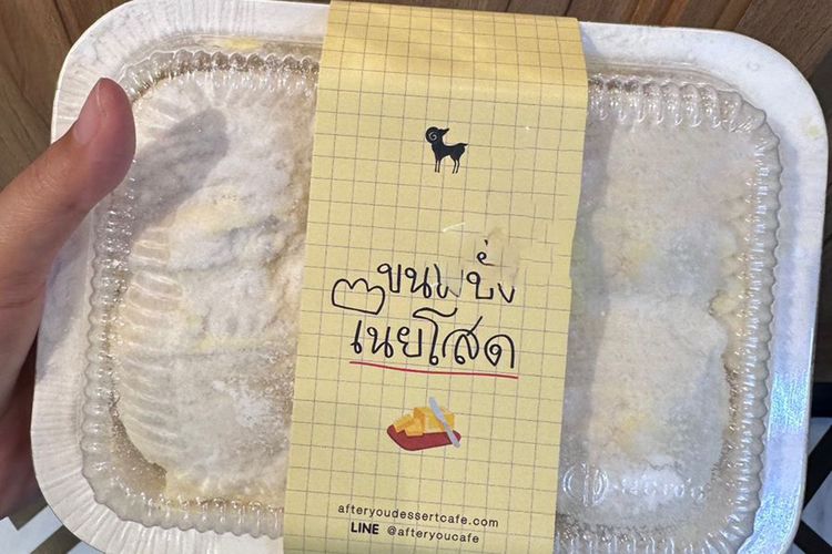 Milk Bun After You Dessert Cafe di Thailand dari jastip Instagram @ainilislach.