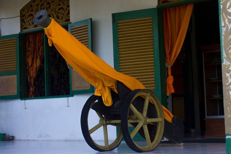 Museum Bulungan, tempat penyimpanan benda-benda peninggalan Kesultanan Bulungan, Kalimantan Utara.