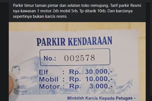 Ramai soal Tarif Parkir Swasta di Yogyakarta Bisa Dinaikkan 5 Kali Lipat dari Tarif Dasar, Ini Penjelasan Dishub