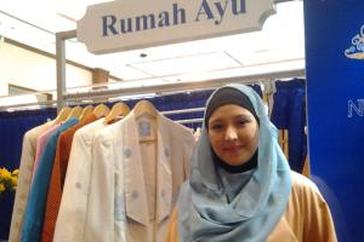 Sarah Ardianto, pengelola butik busana muslim Rumah Ayu.