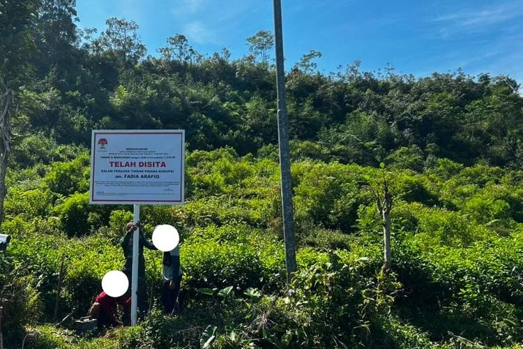KPK Sita Sebagian Tanah Milik Fadia Arafiq Seluas 10.000 Meter Persegi 