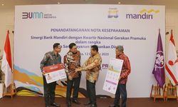Majukan Gerakan Pramuka, Bank Mandiri Dukung Pemanfaatan Jaringan Ekosistem Digital