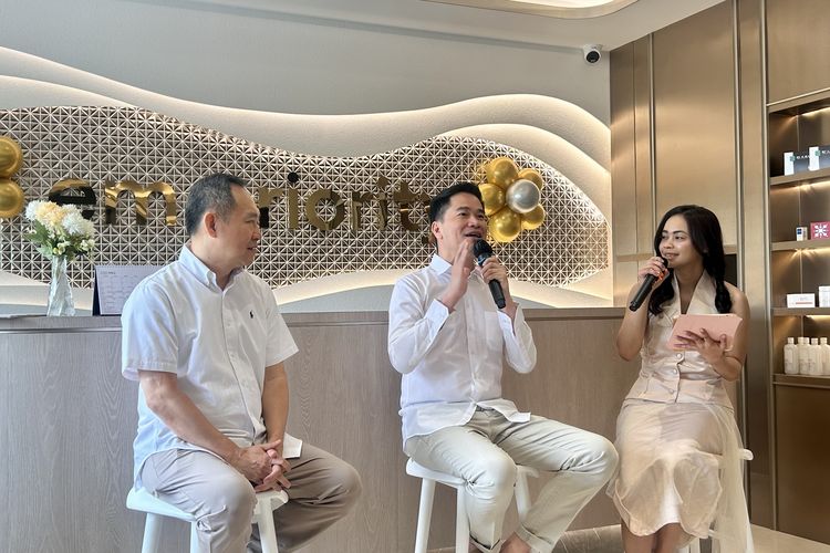 Grand Launching Eva Mulia Clinic Priority di Eva Mulia Clinic Tebet, Jakarta Selatan, Jumat (22/5/2026).