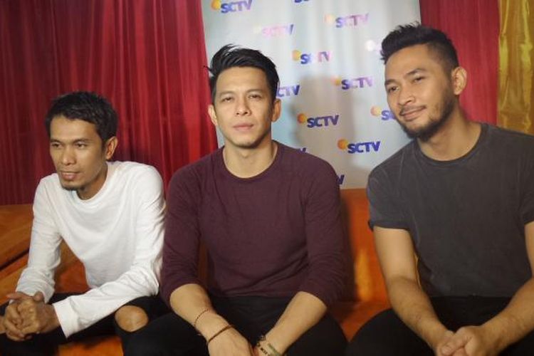 Band NOAH dalam acara The Biggest Concert NOAH, yang disiarkan oleh SCTV, di Studio Emtek 6, Daan Mogot, Jakarta Barat, Kamis (19/5/2016).