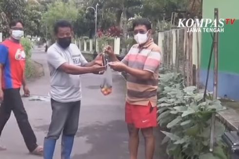 Peduli Warga Terdampak Covid-19, Petani di Klaten Bagikan Hasil Panen