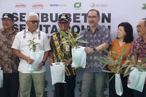 Lahan 5 Hektar di Depo LRT Kelapa Gading Akan Ditanami Pohon