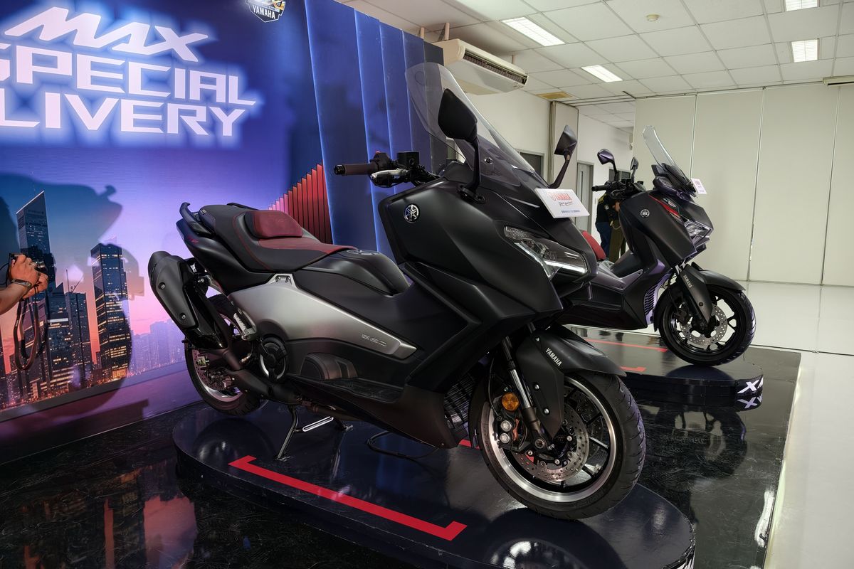 Yamaha TMAX Laris: 50 Unit Skuter Premium Rp 455 Juta Ludes