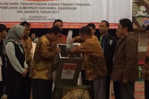 Ini Hasil Rekapitulasi Suara Tingkat Provinsi Pilkada DKI Jakarta 2017