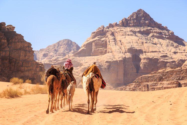 Gurun Wadi Rum, salah satu lokasi syuting John Wick 4.