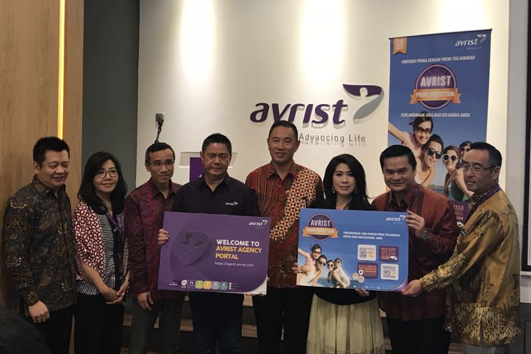 Peluncuran Produk Avrist Prime Protection di Jakarta, Senin (12/11/2018)