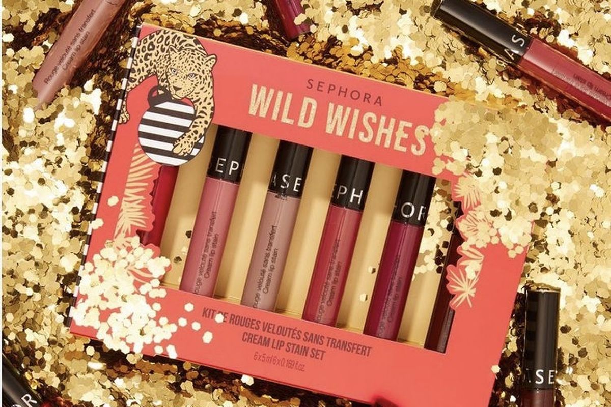 Koleksi lipstik edisi Sephora Wild Wishes.