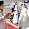 Prabowo Tiba di Qatar, Bakal Bertemu dengan Emir Qatar di Doha