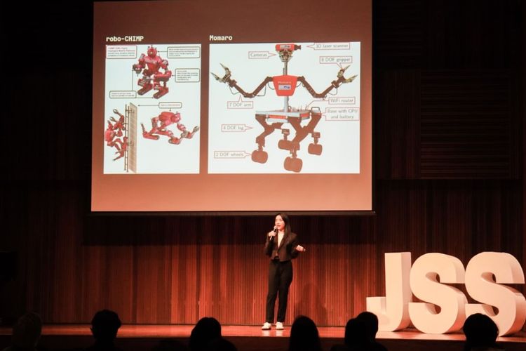 Katarina Kayla Aryawan, siswa kelas 12, yang menjadi salah satu peserta JSS