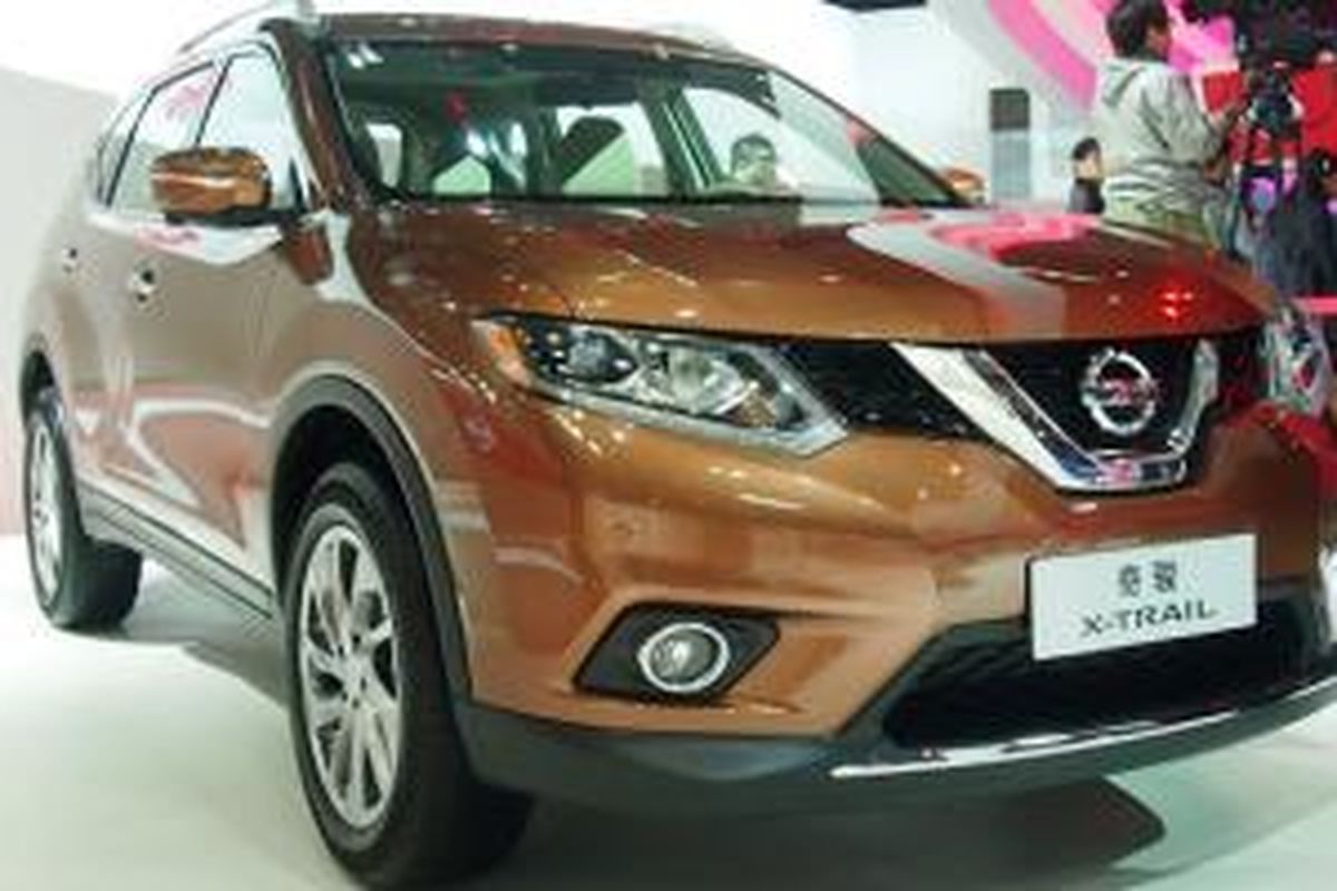 X-Trail model terbaru Nissan yang mau diluncurkan ke pasar tahun ini juga.