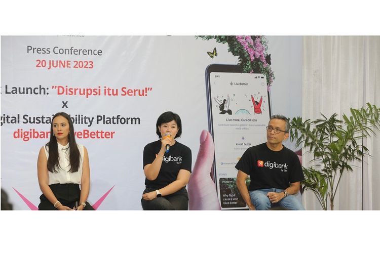 Peluncuran fitur LiveBetter di Aplikasi Digibank dari DBS Indonesia 