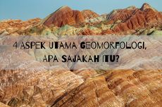 4 Aspek Utama Geomorfologi, Apa Sajakah Itu?