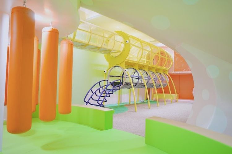 Buumi Playscape, tempat bermain anak di Plaza Senayan.