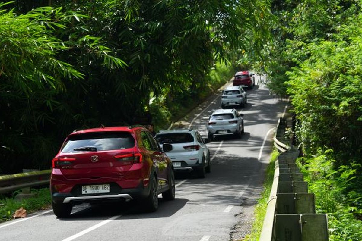 Honda WR-V RS with Honda Sensing media test drive Bali