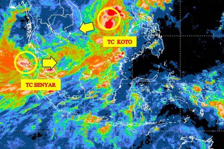 Mengenal Siklon Tropis Senyar di Selat Malaka yang Jadi Anomali Iklim Global
