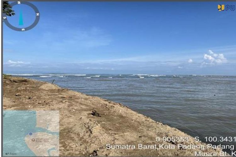 Pengerukan Muara Batang Kuranji Rampung, Ancaman Banjir Kota Padang Berkurang