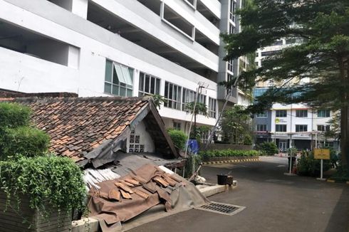 BERITA FOTO: Rumah Reyot di Tengah Apartemen Mewah Thamrin Executive Residence