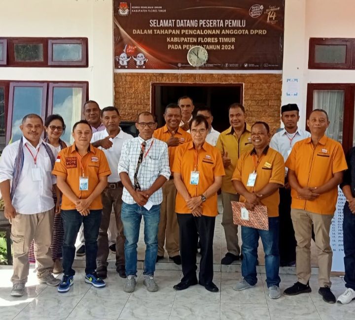 Hanura Jadi Parpol Pertama Daftarkan Bacaleg di KPU Flores Timur