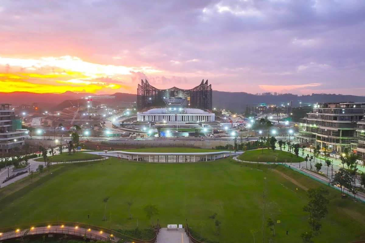 Istana Garuda IKN, salah satu proyek pembangunan milik PTPP.