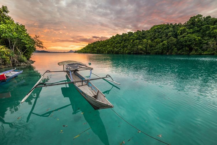 Kepulauan Togean, salah satu destinasi di Sulawesi Tengah. 