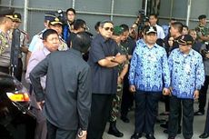 SBY Tinjau Lokasi Kebakaran Pasar Senen