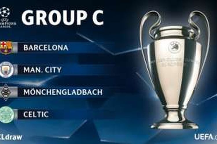 Kontestan grup C Liga Champions. 