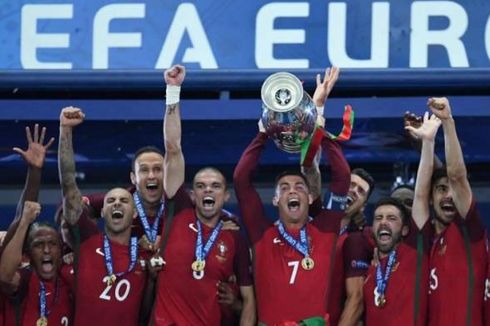 [VIDEO] Sejarah Hari Ini, Ronaldo Antarkan Portugal Juara Euro 2016