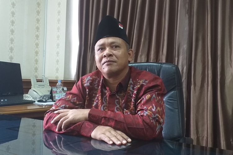 Akhmad Mujahidin semasa menjabat sebagai Rektor Uin Suska Riau pada 2022.