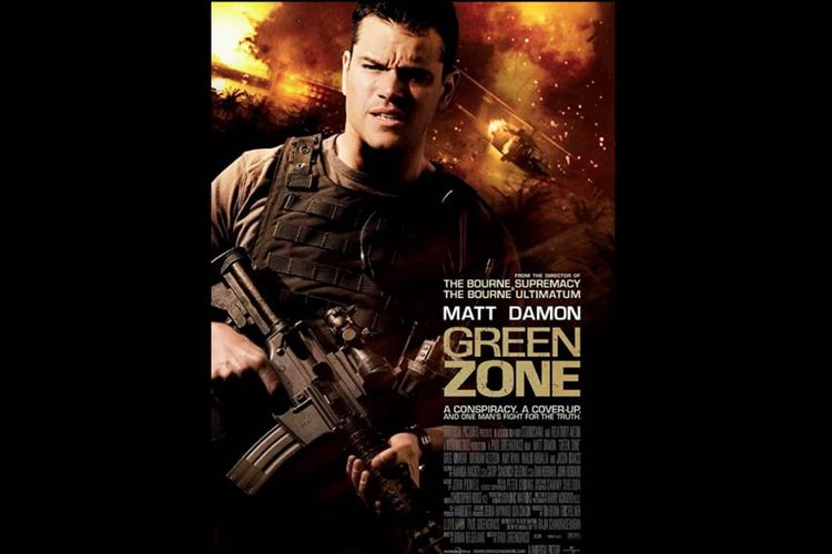 Poster film Green Zone (2010) dibintangi Matt Damon
