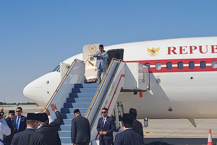 Hanya 9 Jam di Abu Dhabi, Prabowo Langsung Terbang ke Turkiye