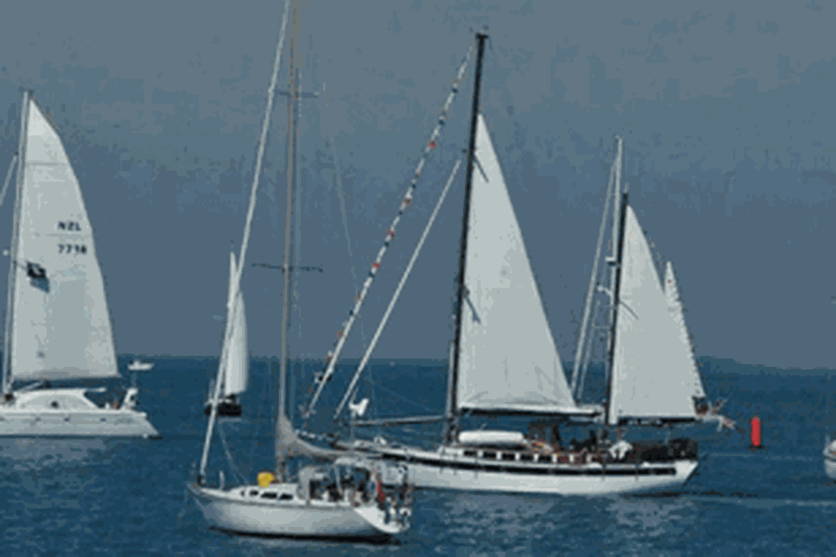 Peserta Sail Morotai 2012 di Provinsi Maluku Utara.