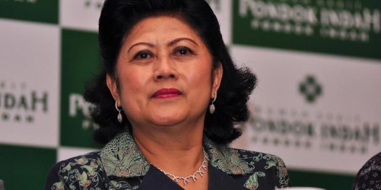 Ibu Negara Ani Yudhoyono. KOMPAS IMAGES/ANDREAN KRISTIANTO