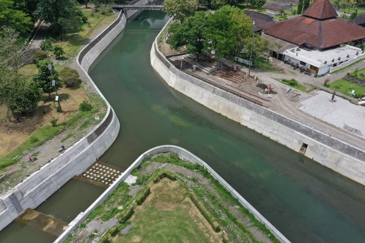 Pembangunan Groundsill Sungai Opak di Yogyakarta