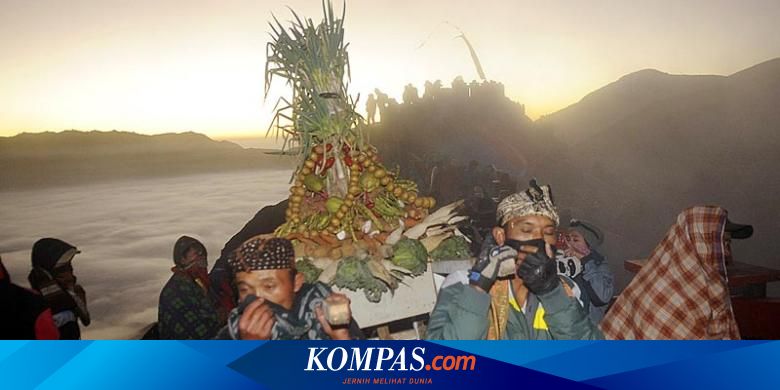 Upacara Kasada Bromo Berlangsung Pada Akhir Pekan Ini Halaman All Kompas Com