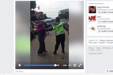 Viral, Video Ibu-ibu Lawan Polisi